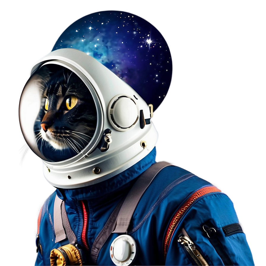 Space Suit Cat Png 06242024 PNG