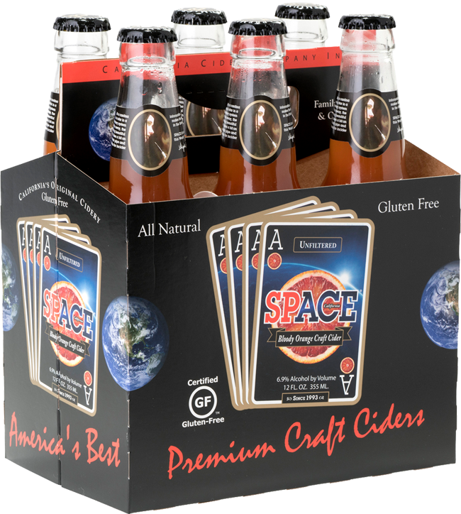 Space Themed Craft Cider Pack PNG