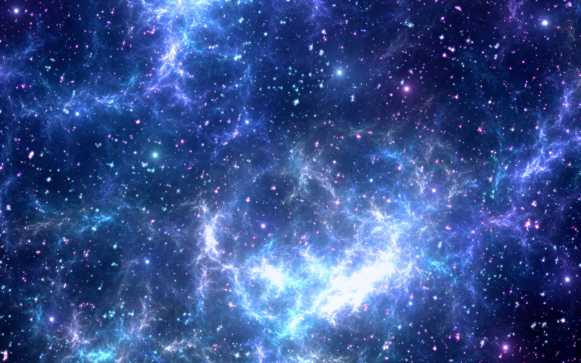 Nebulabakgrundmed Stjärnor Och Stjärnor