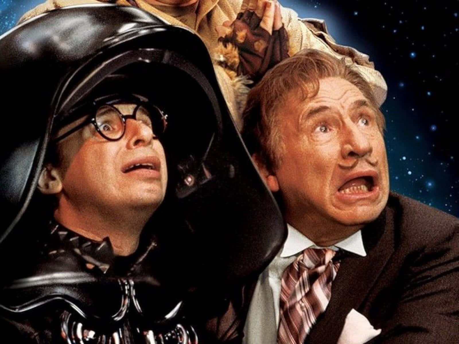 The heroes of Spaceballs, ready for their next adventure. Wallpaper