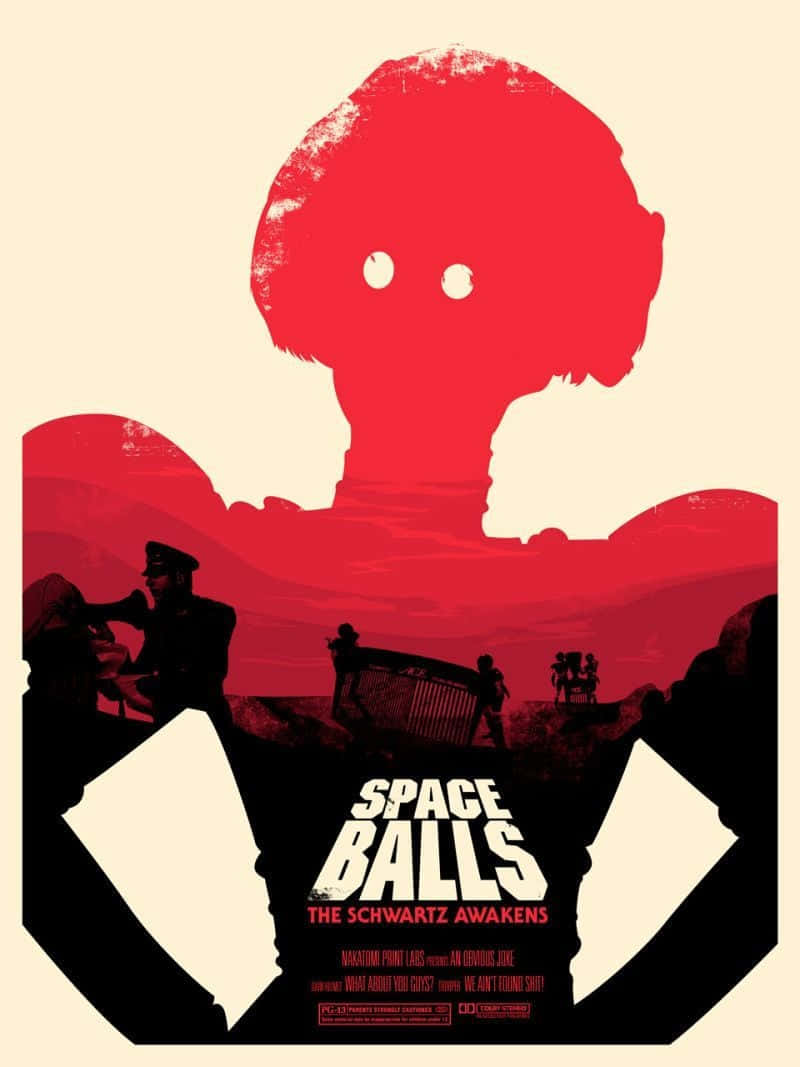 Spaceballs: The Schwartz Awakens: Tag dig selv heltene på denne intergalaktiske tapet. Wallpaper