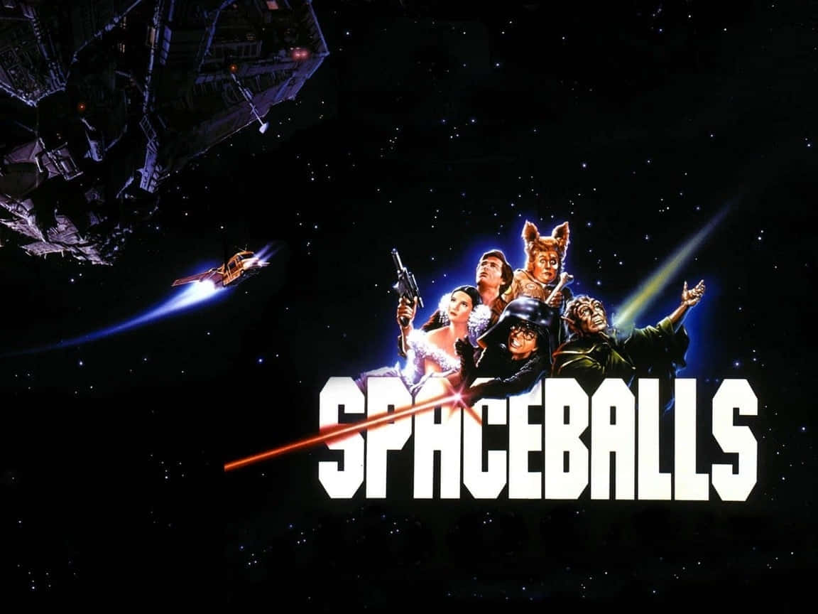'Spaceballs - Den klassiske sci-fi-komedie!' Wallpaper
