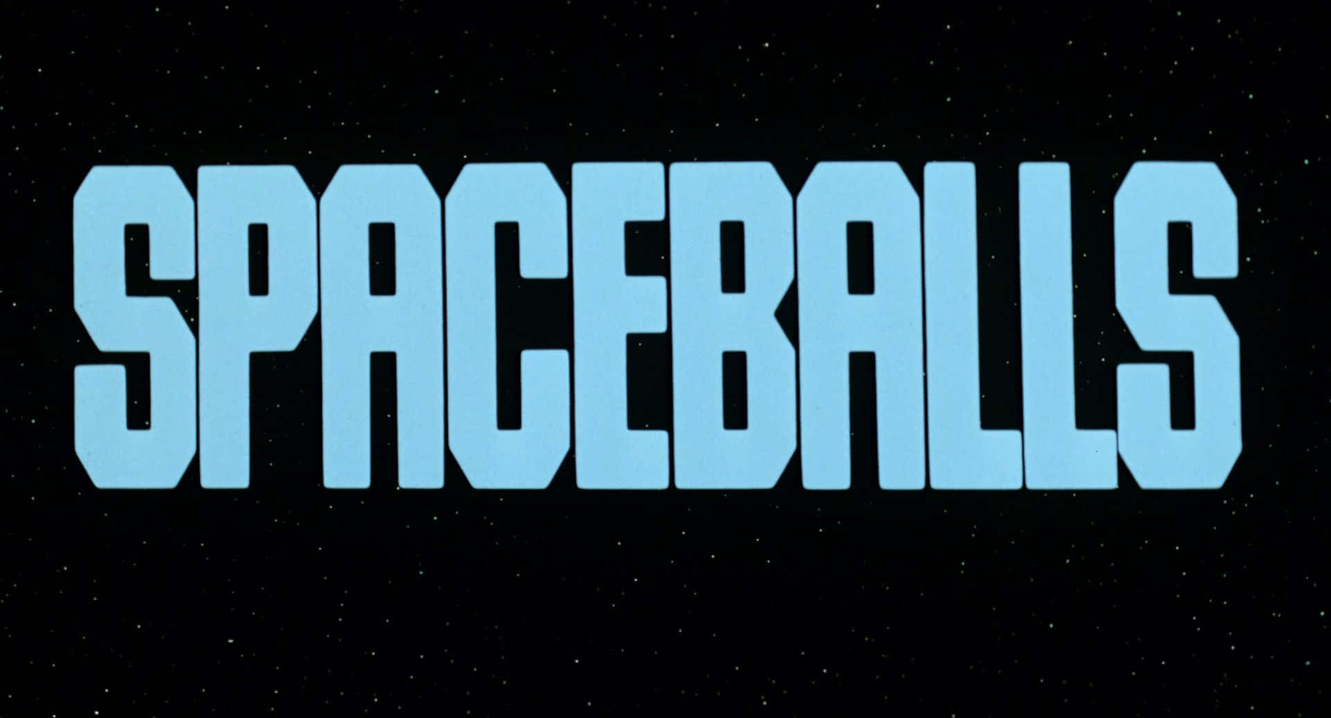 Spaceballs Logo Titel rulle Tapet Wallpaper