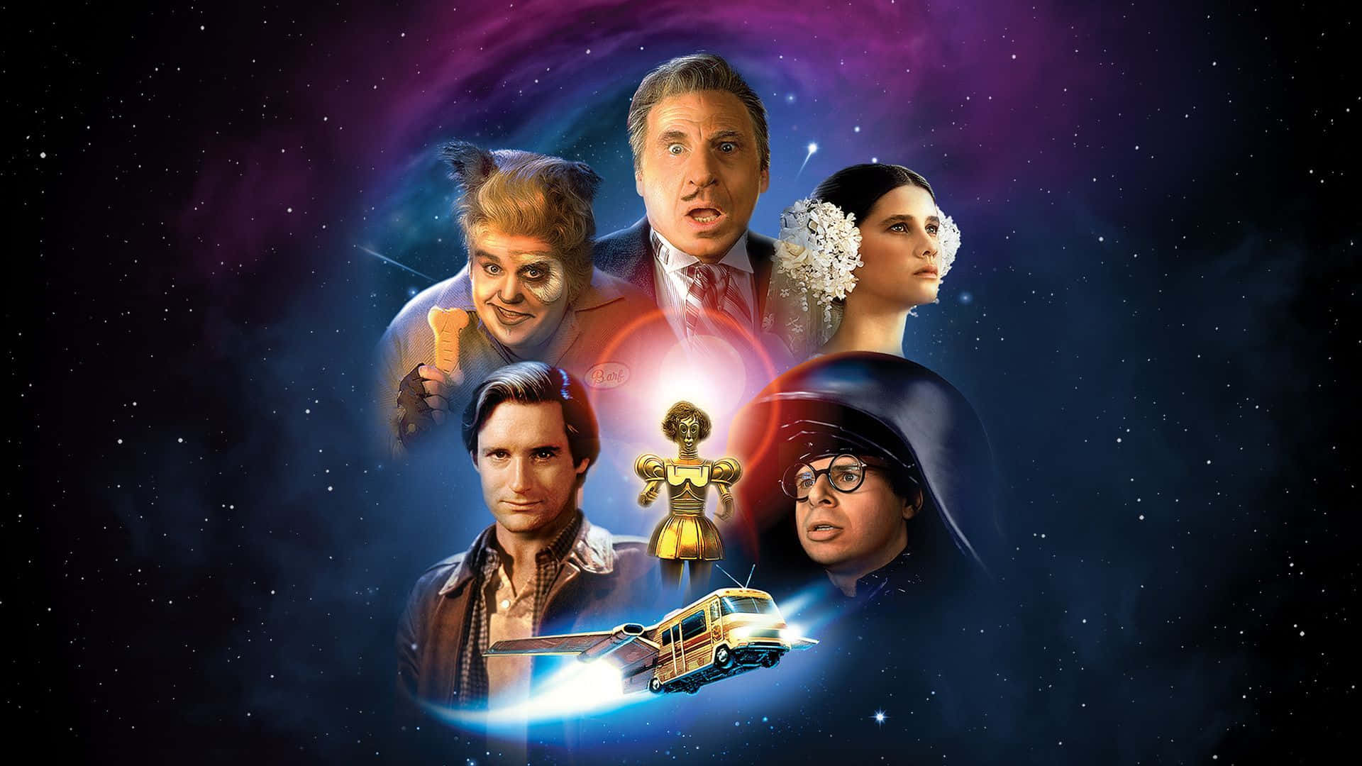 Dynamic Spaceballs Movie Characters Wallpaper