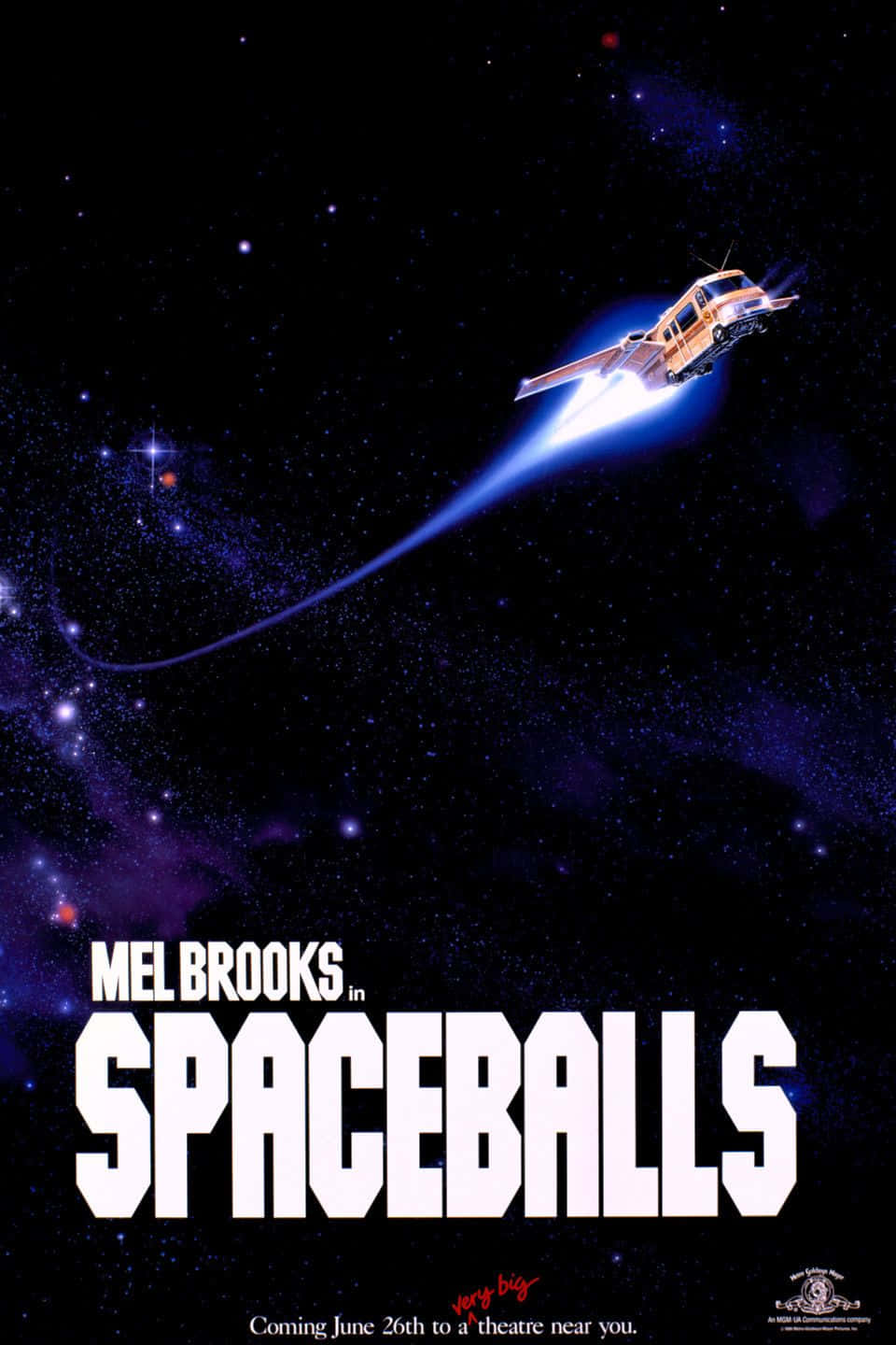 Posterdi Mel Brooks Spaceballs Sfondo