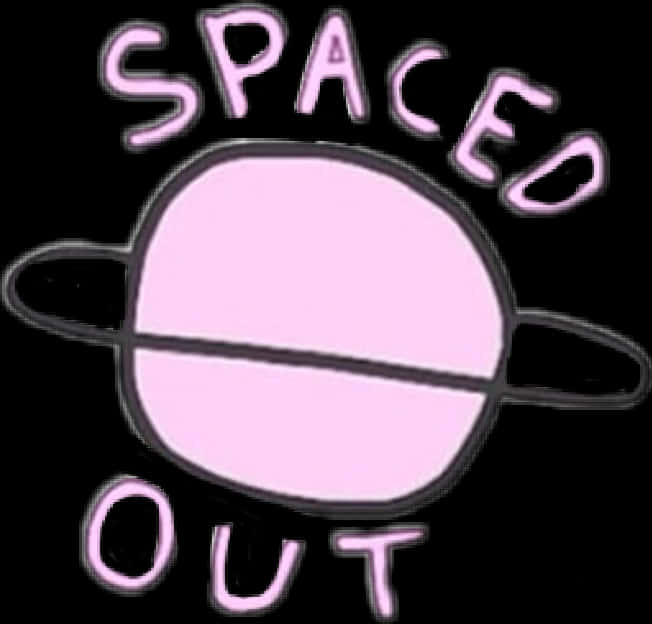 Spaced Out_ Planet_ Graphic PNG