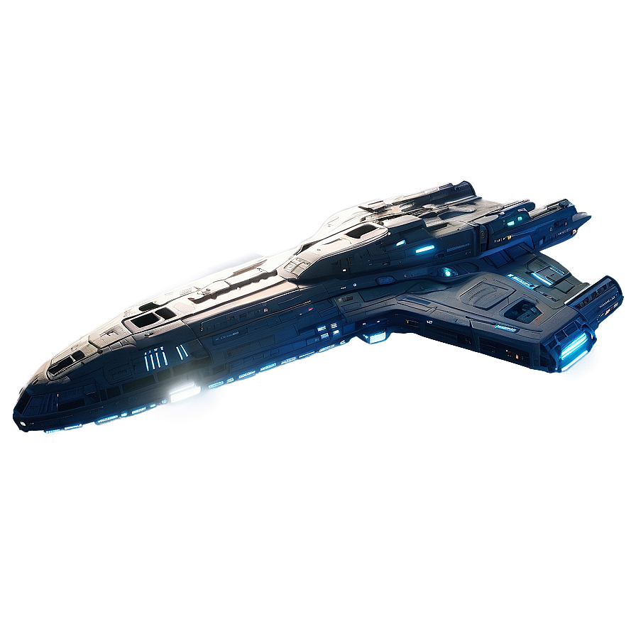 Spaceship In Galactic Core Png Wio16 PNG