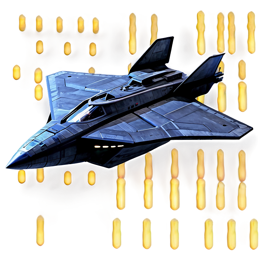Spaceship In Stealth Mode Png Lnw89 PNG