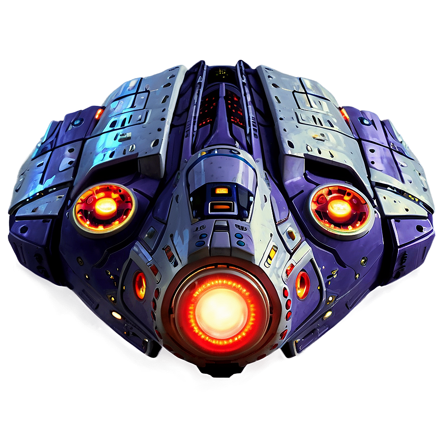 Spaceship With Force Field Png Hkp82 PNG