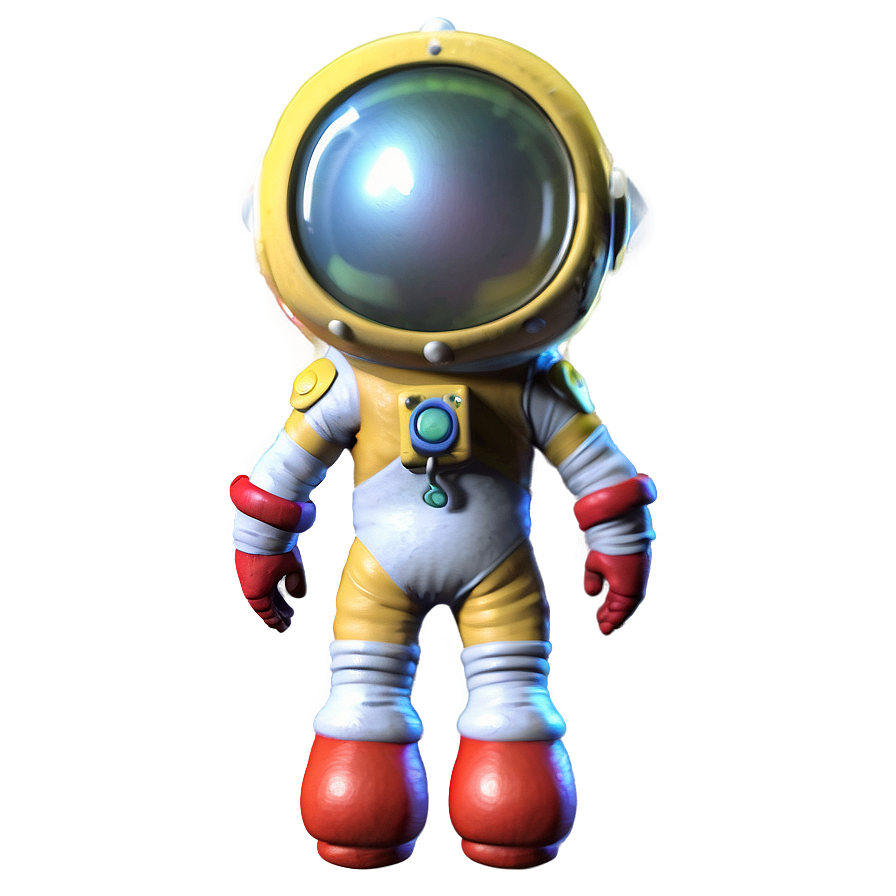 Spacesuit Olimar Illustration Png Roy38 PNG