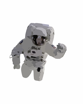 Spacewalk_ Astronaut_ Vector_ Illustration PNG