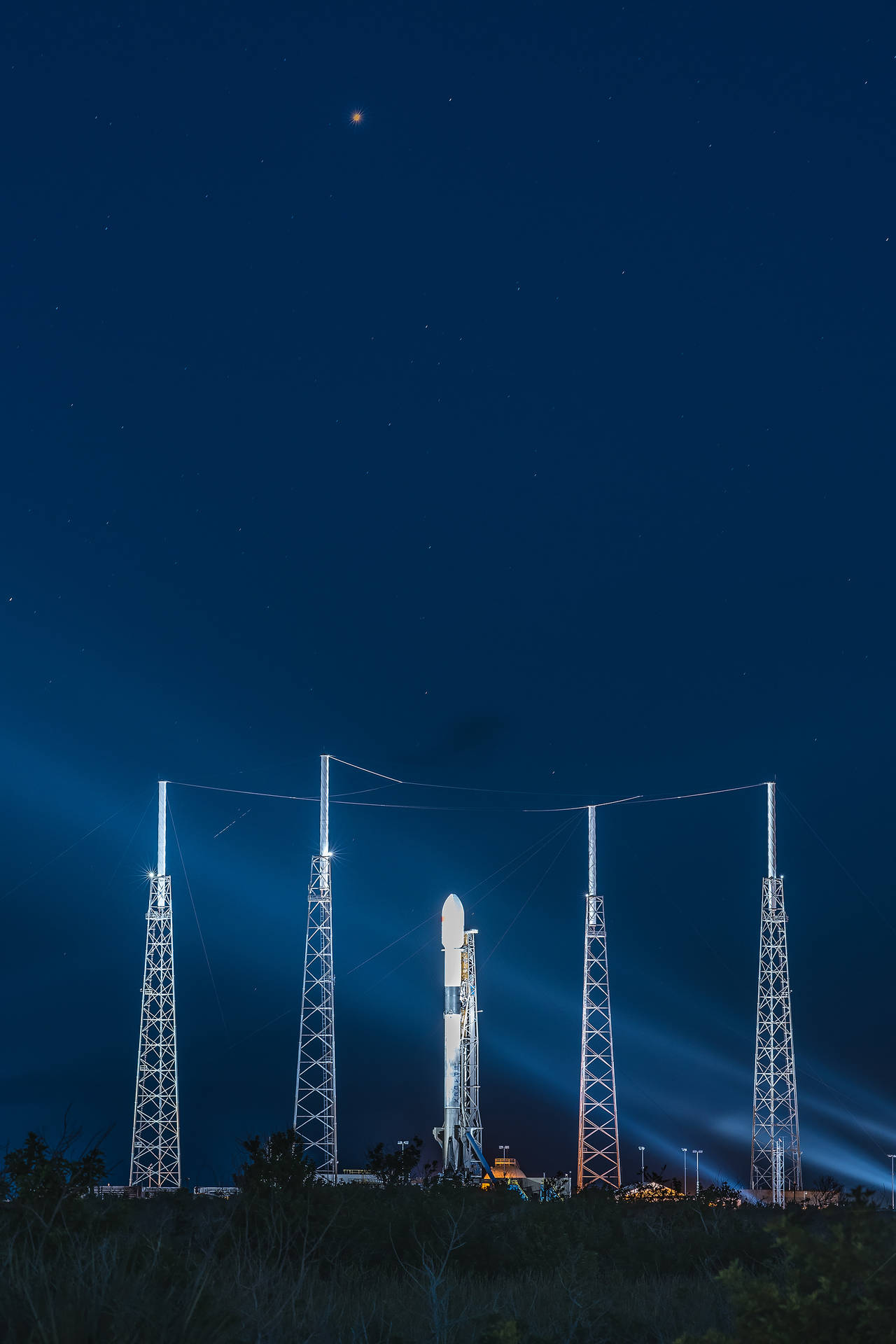Spacexfalcon Aerospace - Programa Espacial Spacex Falcon. Fondo de pantalla
