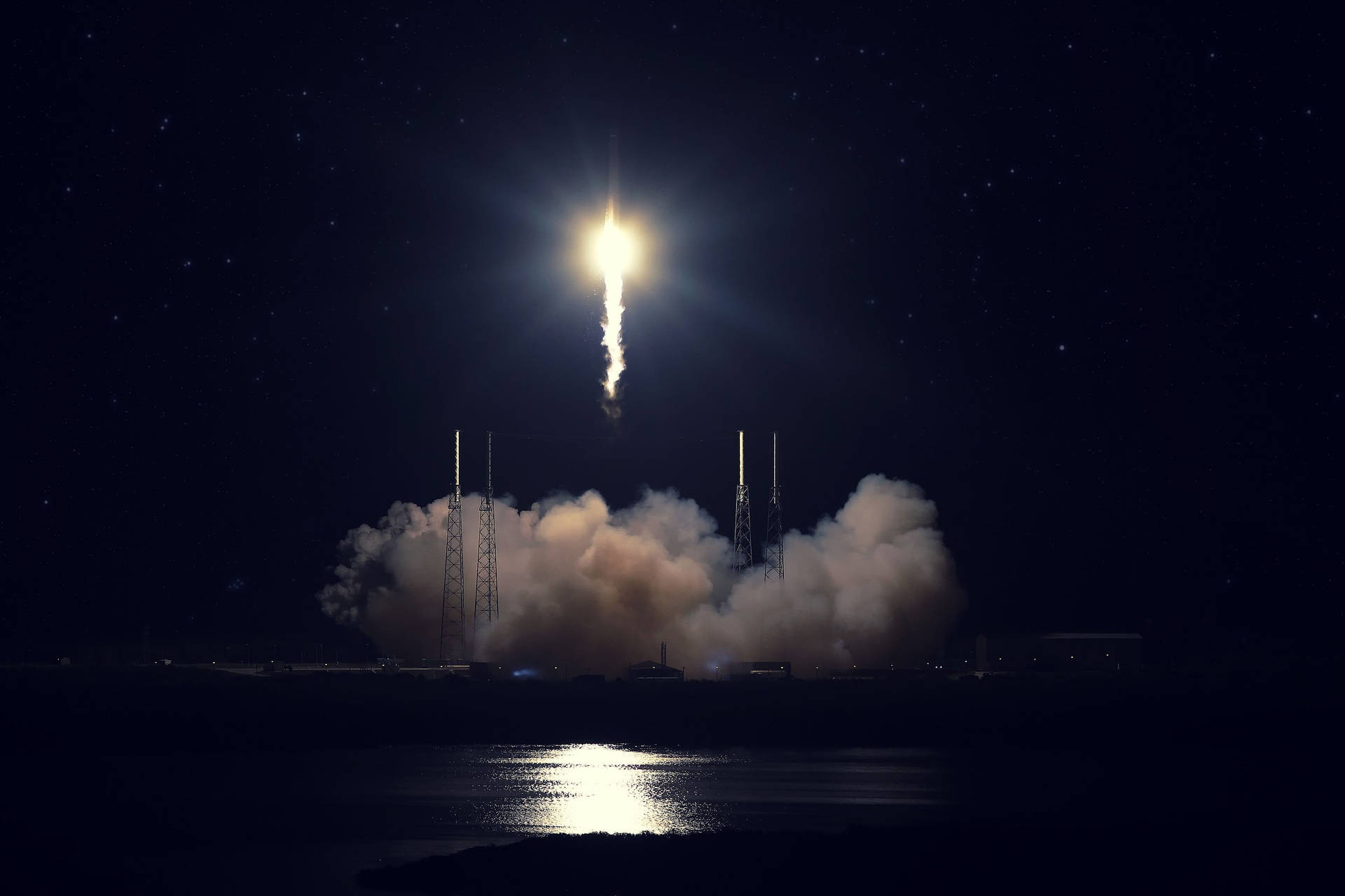 spacex falcon hd wallpapers