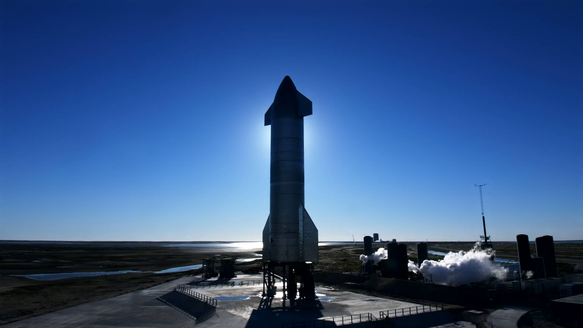Spacex Starship: Inspiring the Next Generation of Exploration Wallpaper