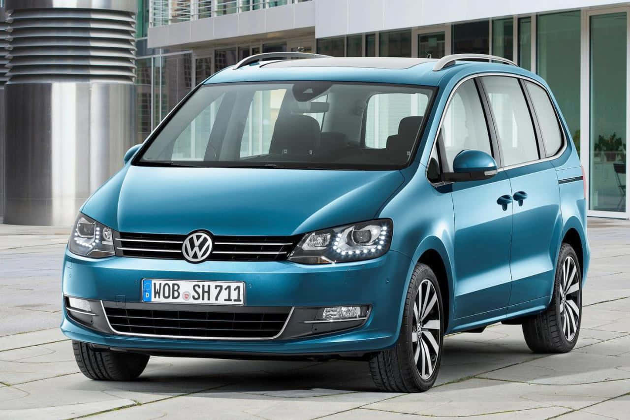 Spacious Volkswagen Sharan In Its Modern Glory Wallpaper