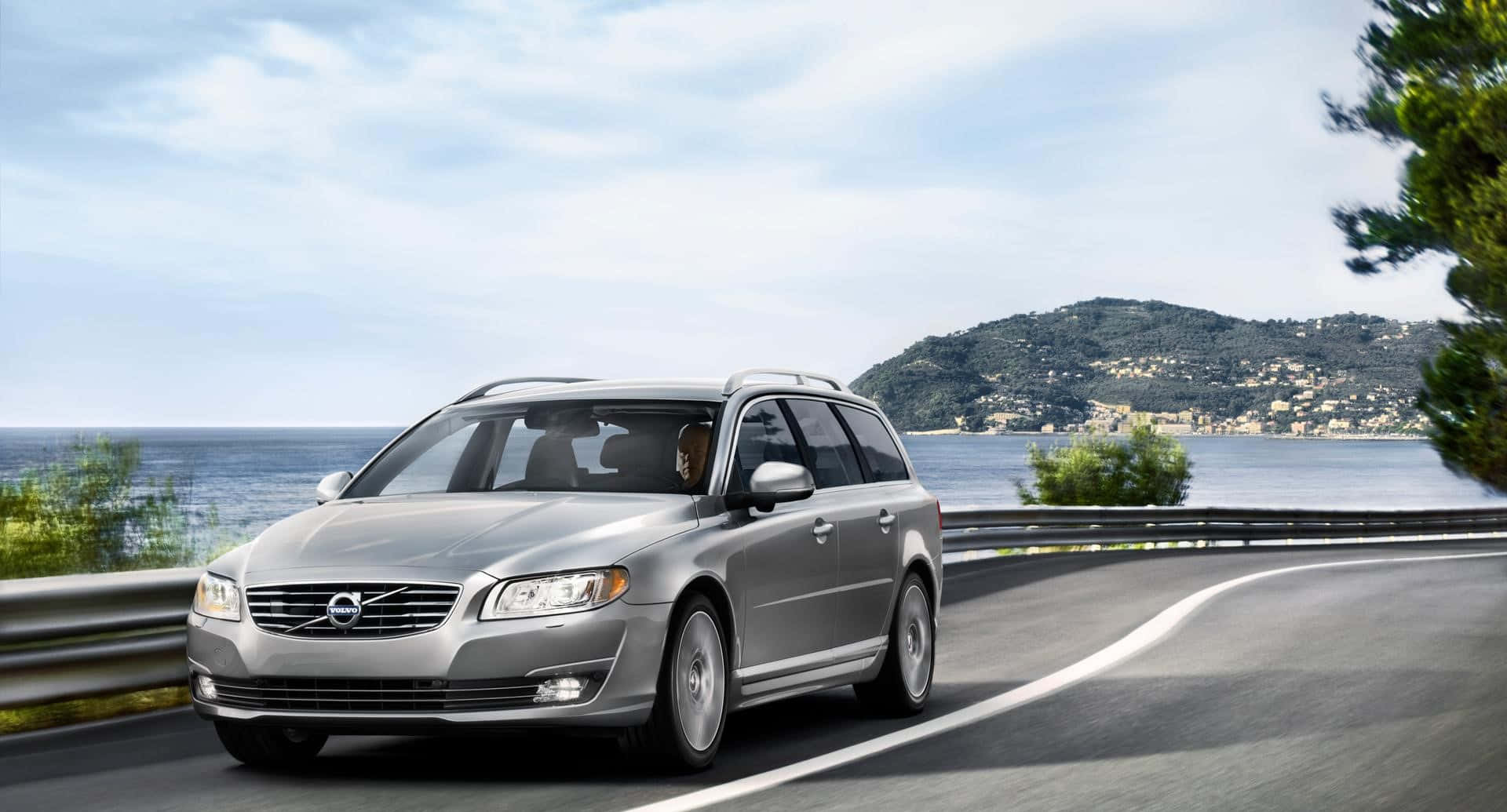 Spacious Volvo V70: The Essence Of Luxury And Comfort Wallpaper