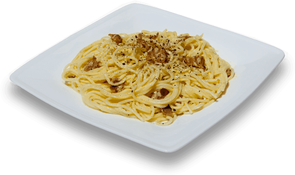 Spaghetti Carbonara Dish PNG