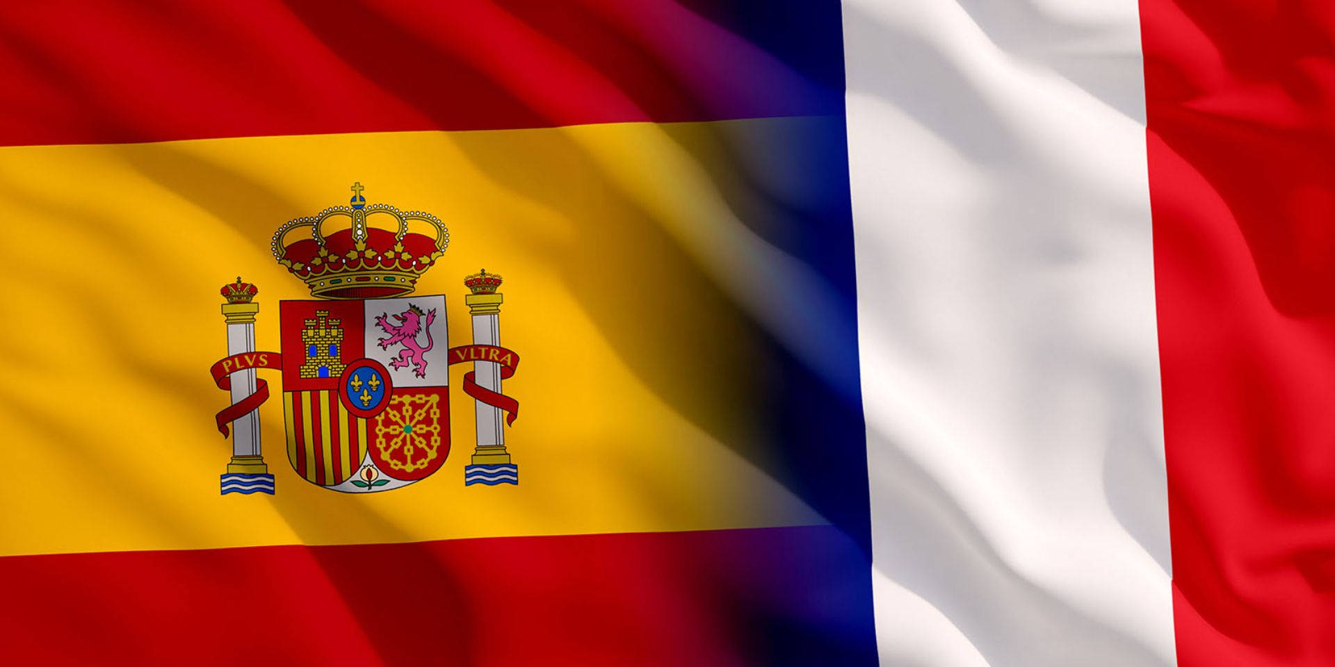 Spanien Flag Frankrig Flag Mexico Flag Wallpaper