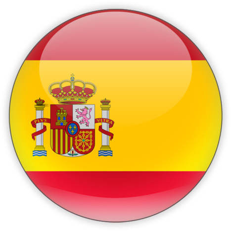 Spain National Emblem Button PNG