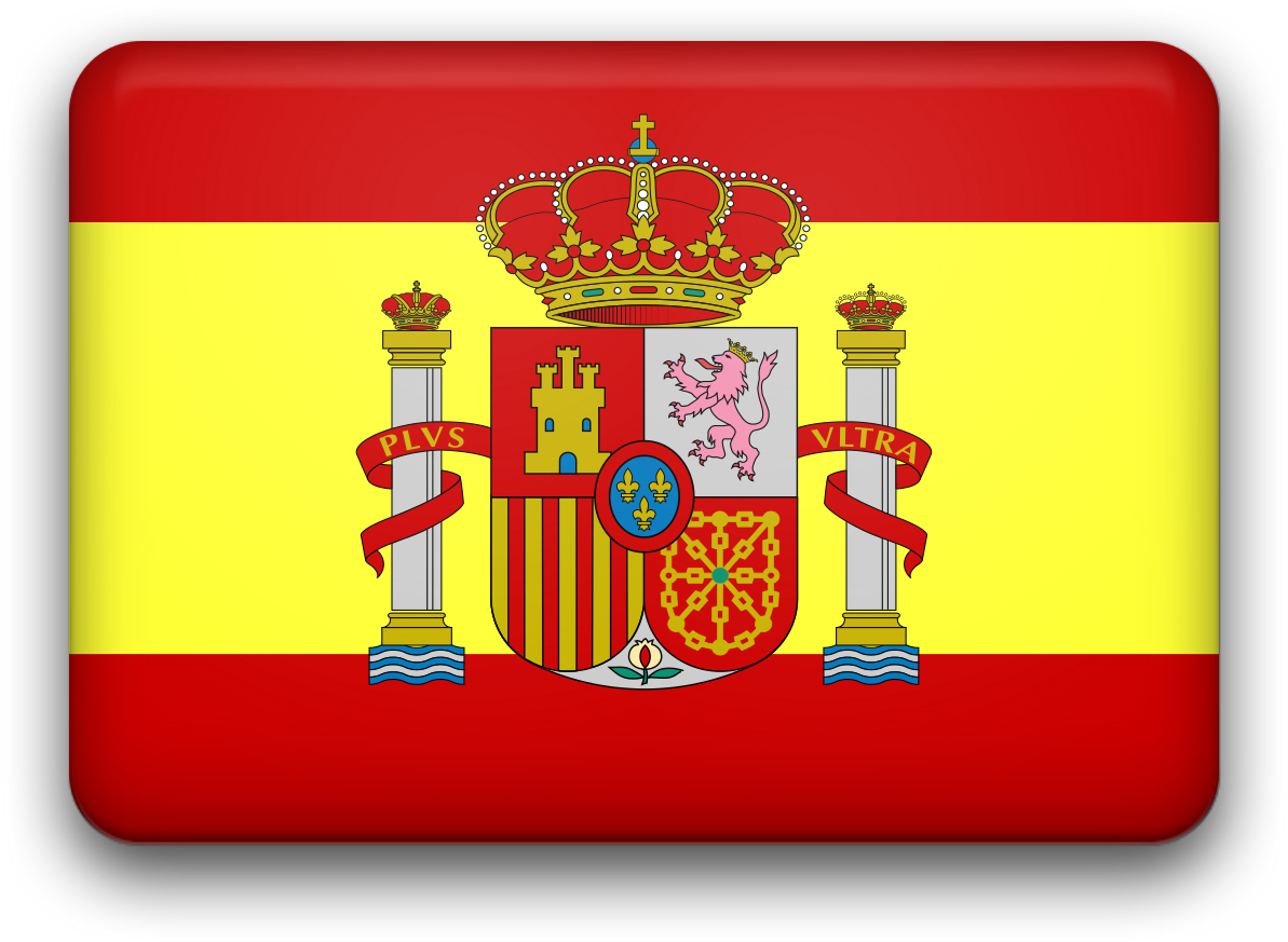 Spain National Flag Design PNG