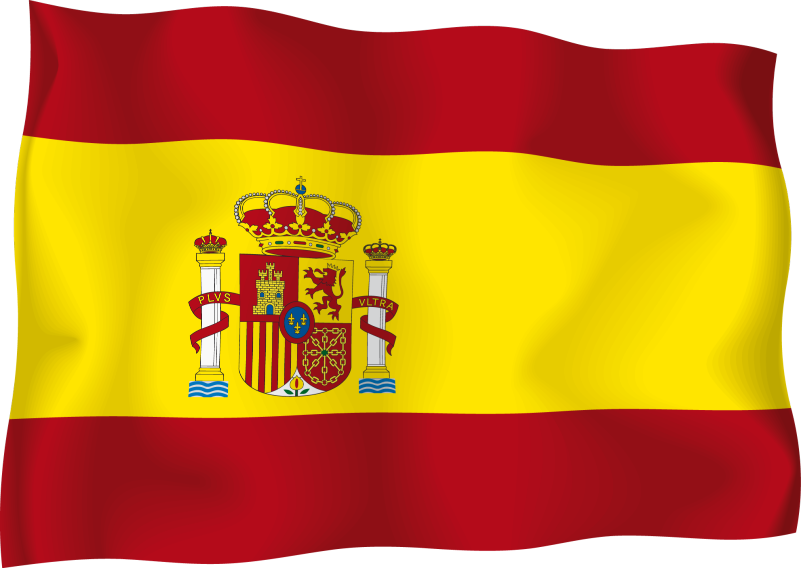 Spain National Flagwith Coatof Arms PNG