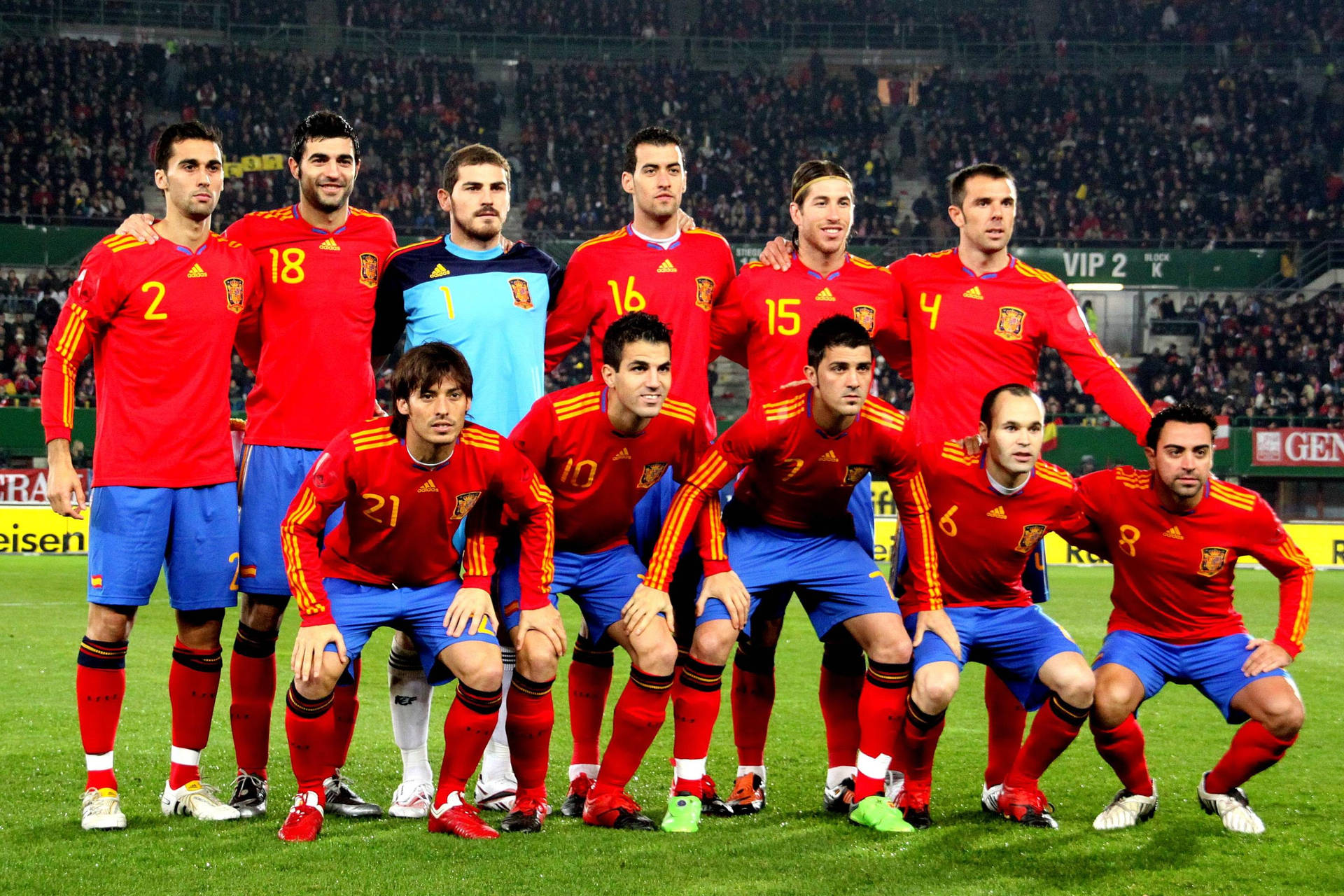 Download Spain National Football Team 2006 Fifa World Cup Wallpaper |  