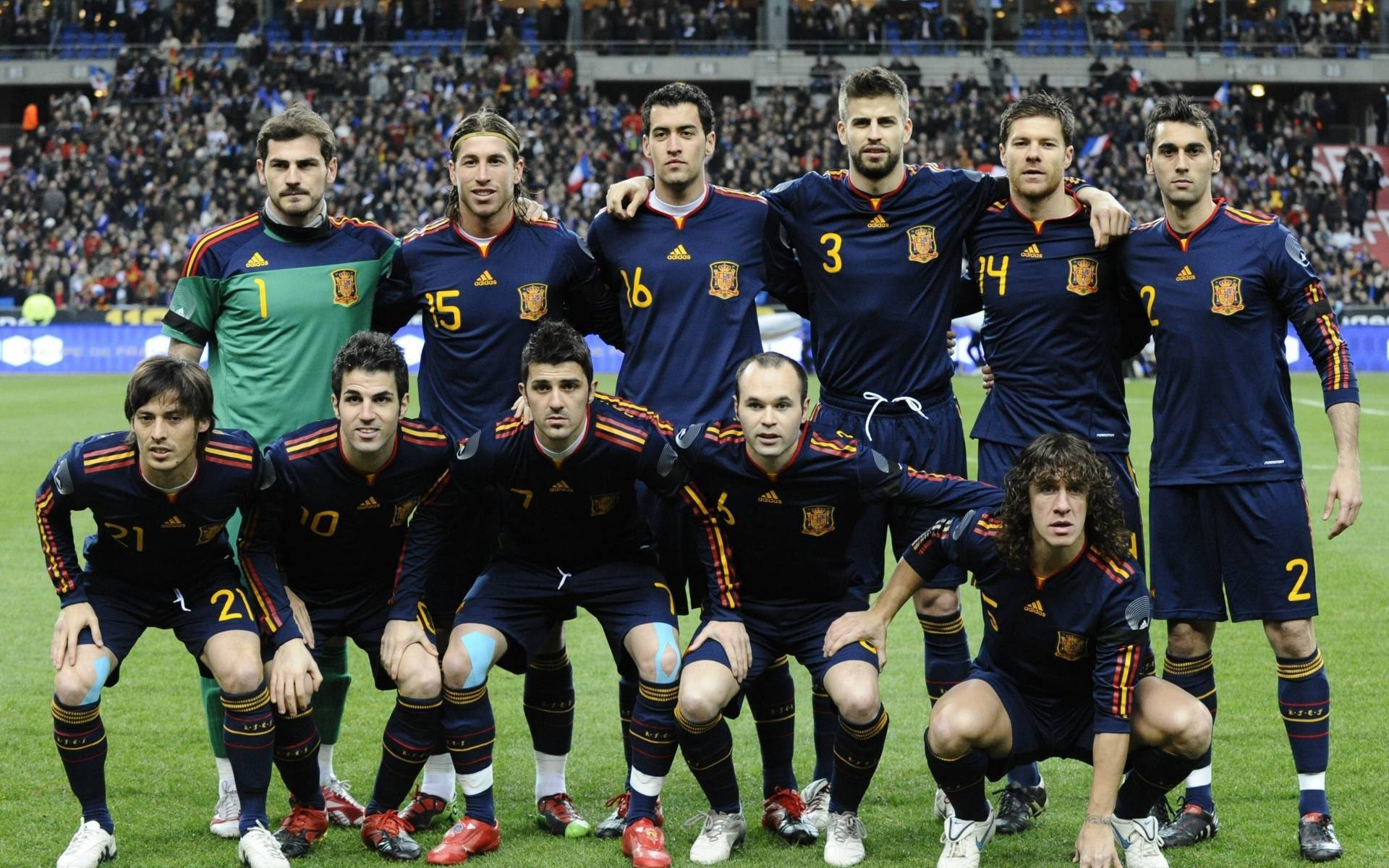 Spain National Football Team 2010 Fifa World Cup Picture