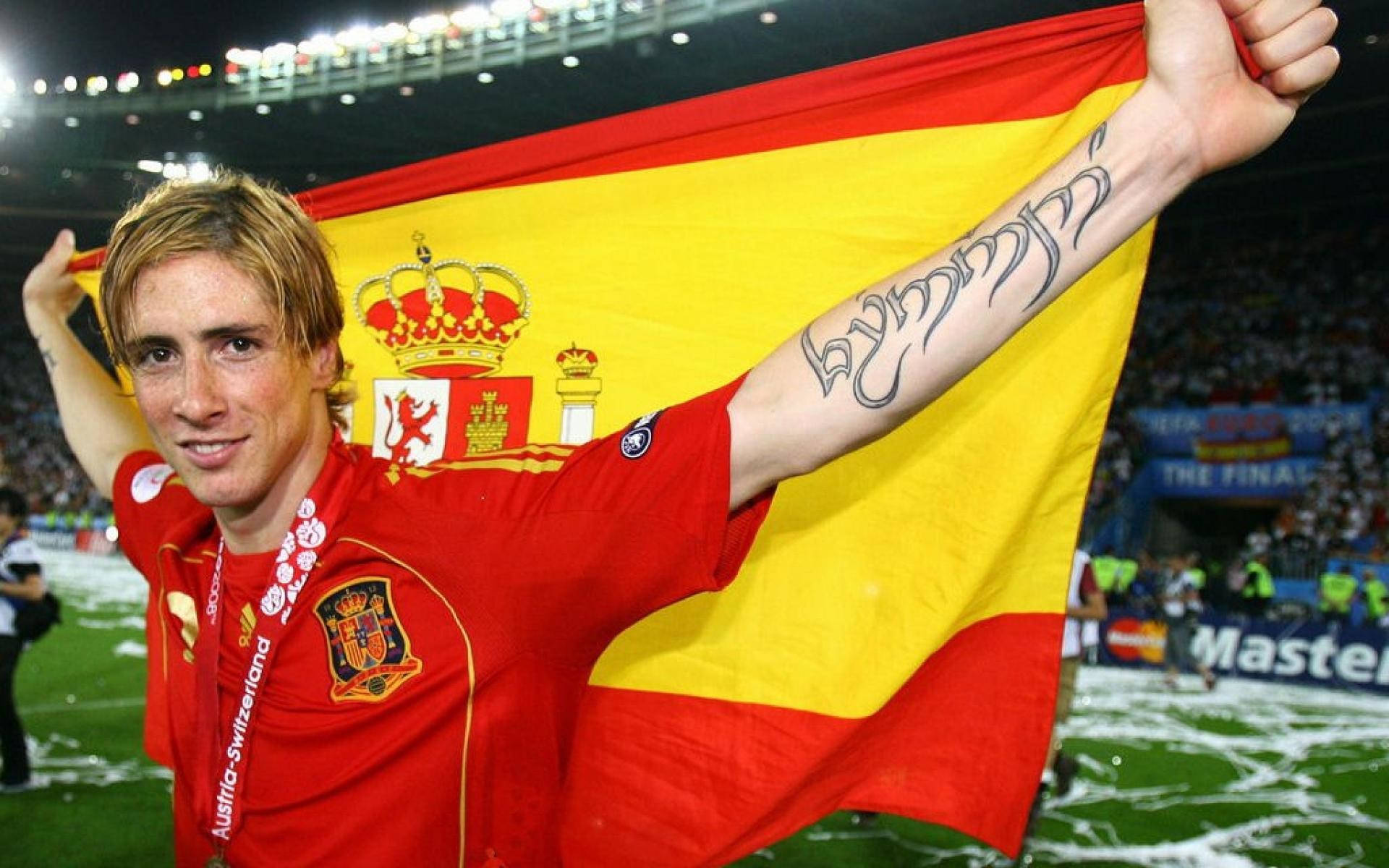 Spain National Football Team Fernando Torres Picture