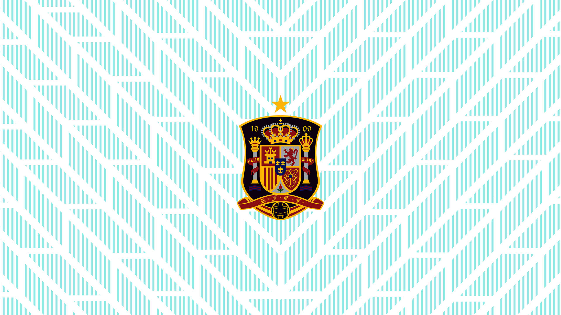 Spain National Football Team Graphic Logo Wallpaper
