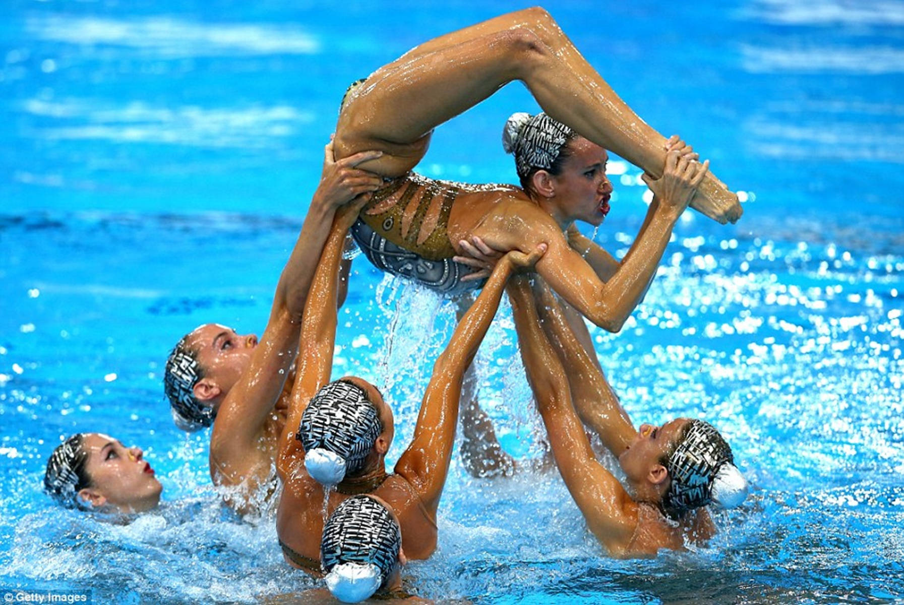 Spain Synchronized Swimming Team Wallpaper