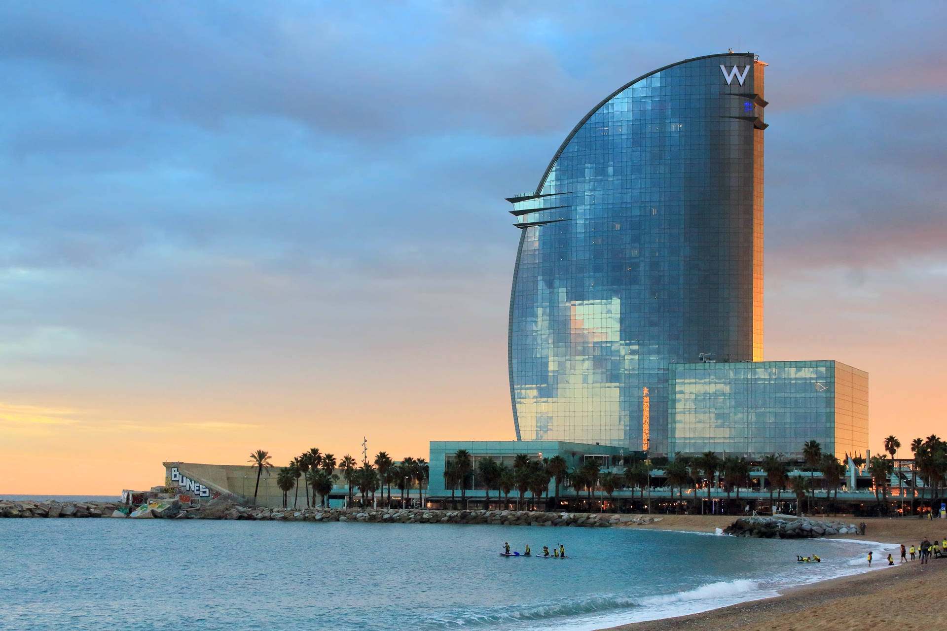 Hotelw Barcelona En España Fondo de pantalla