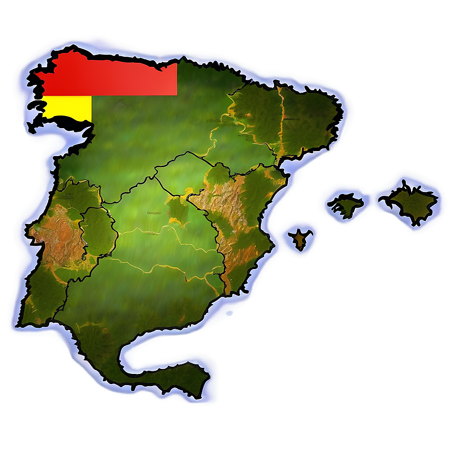 Spain World Map Location Png Mcx PNG