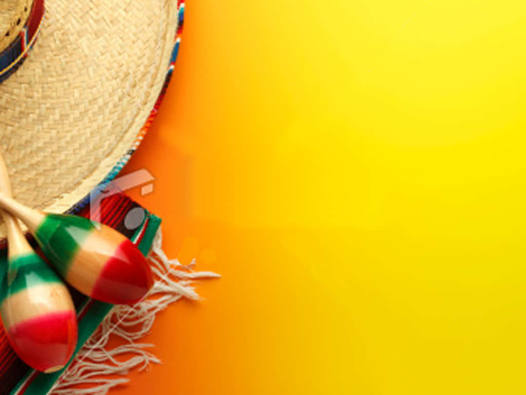 Discover the culture and colors of Spanish with this vibrant background
