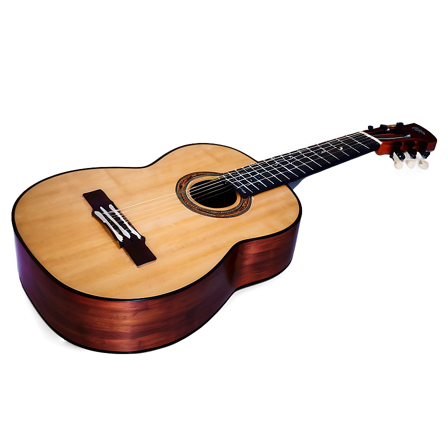 Spanish Flamenco Guitar Png Osn11 PNG