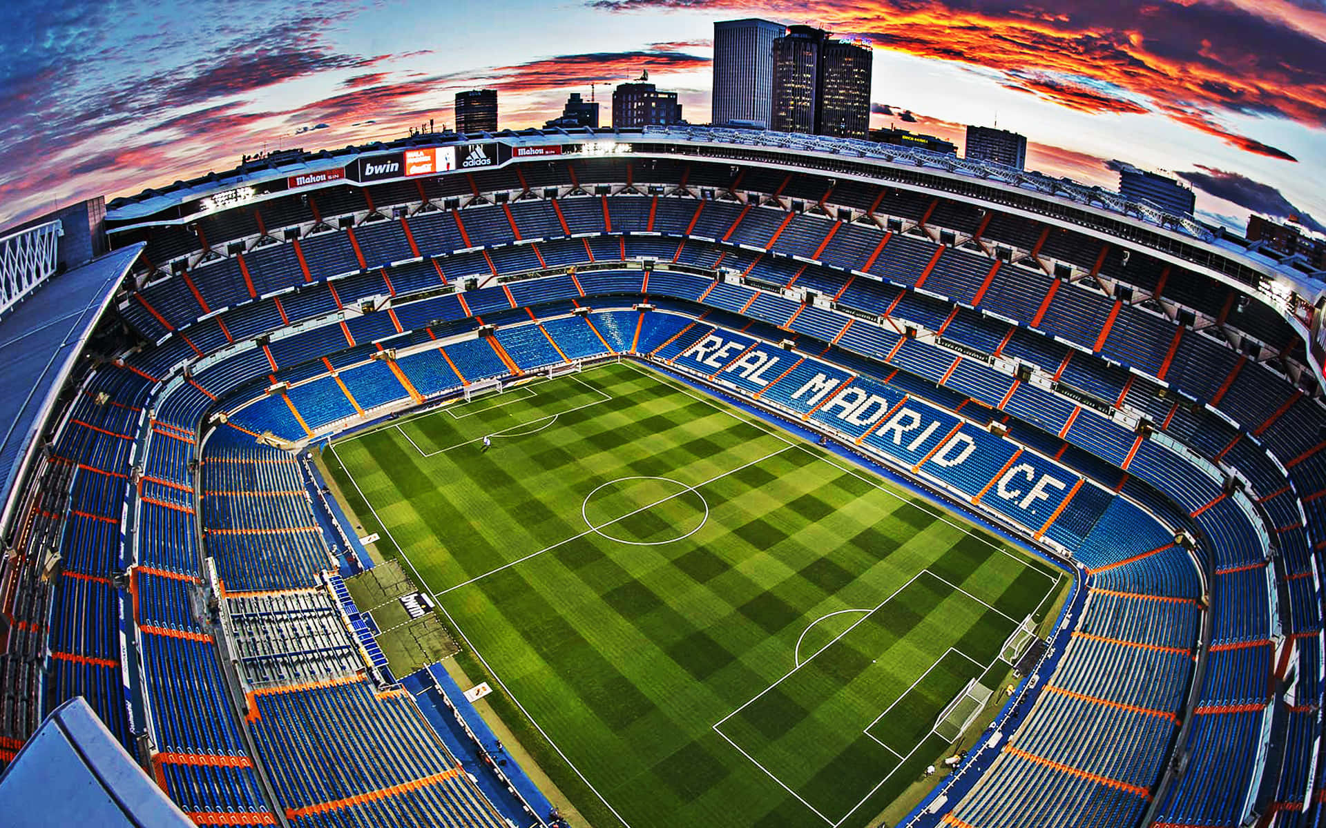 Real Madrid stadion - HD tapet Wallpaper