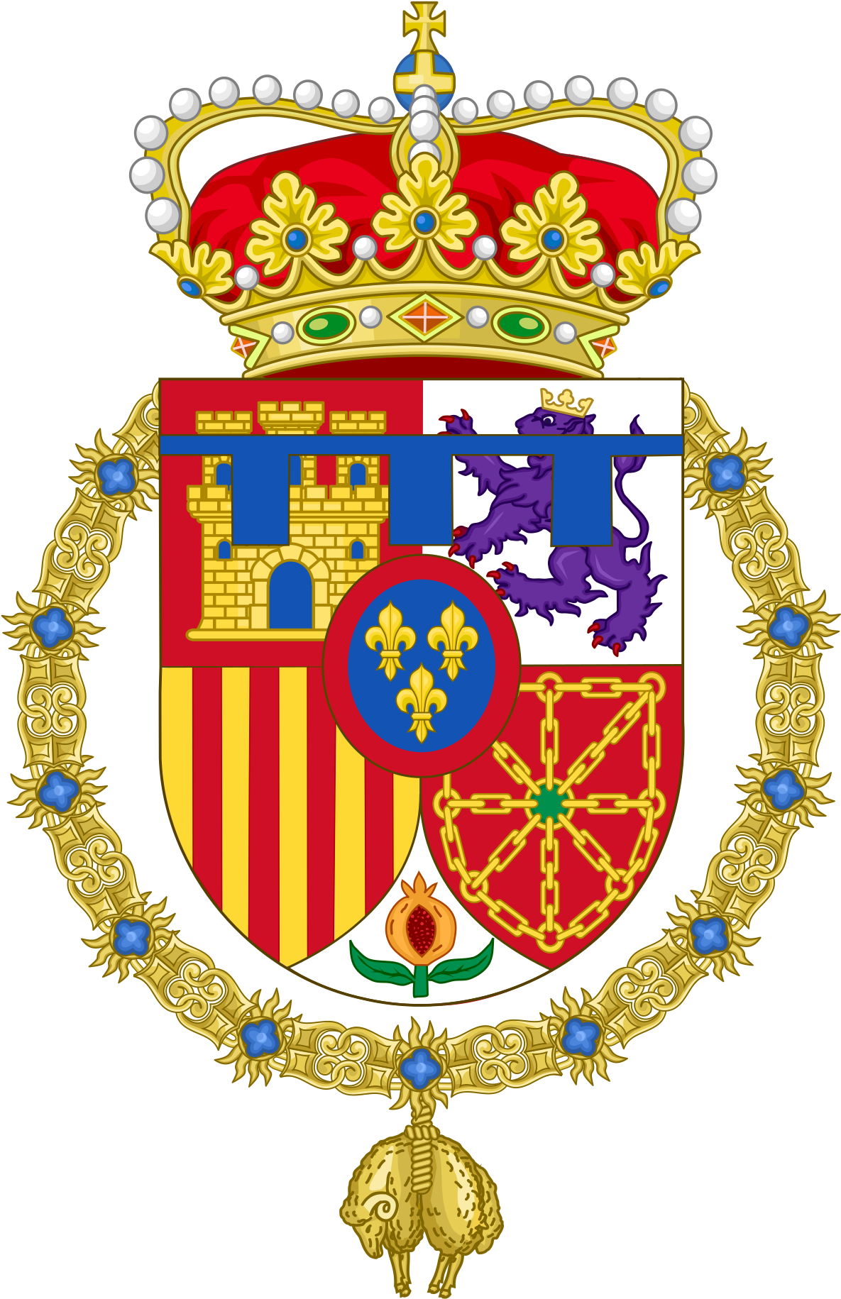 Spanish Royal Coatof Arms PNG