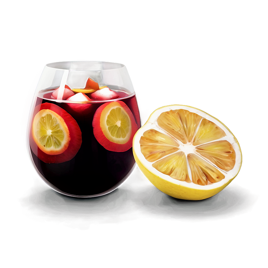 Spanish Sangria Png Wbw PNG