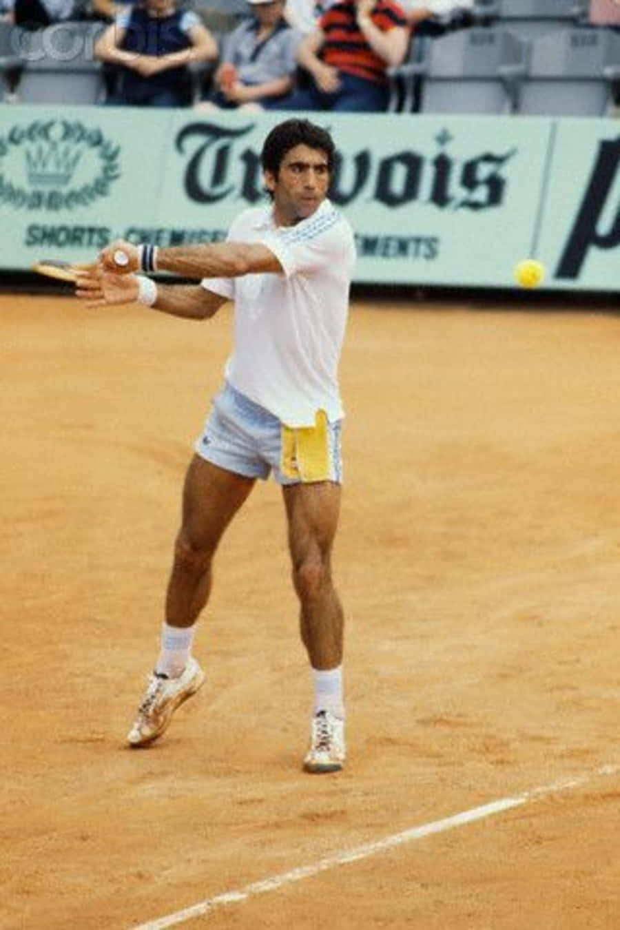 Spansk tennis spiller Manuel Orantes French Open mester 1974 Wallpaper