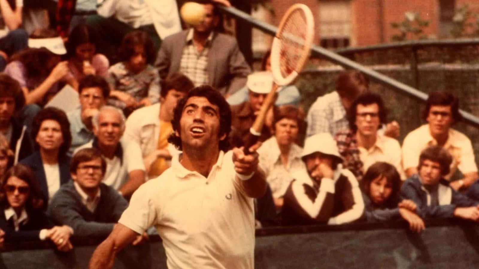 1. Den spanske tennis spiller Manuel Orantes US Open 1975 Wallpaper