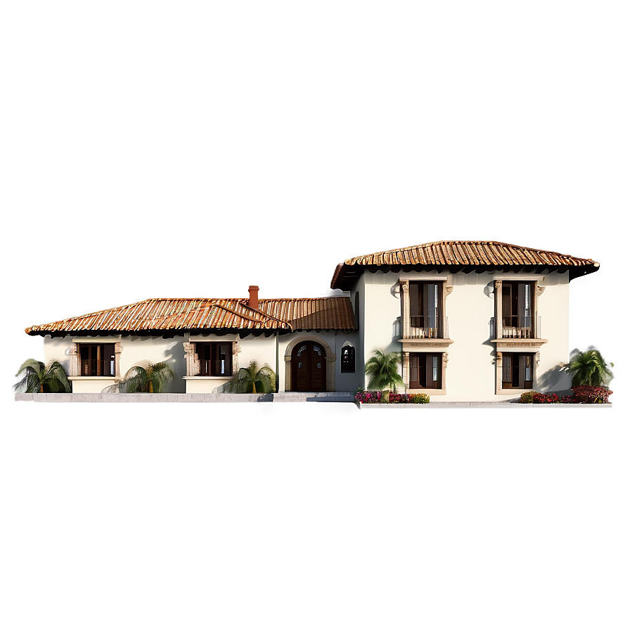 Spanish Villa Png Qft PNG