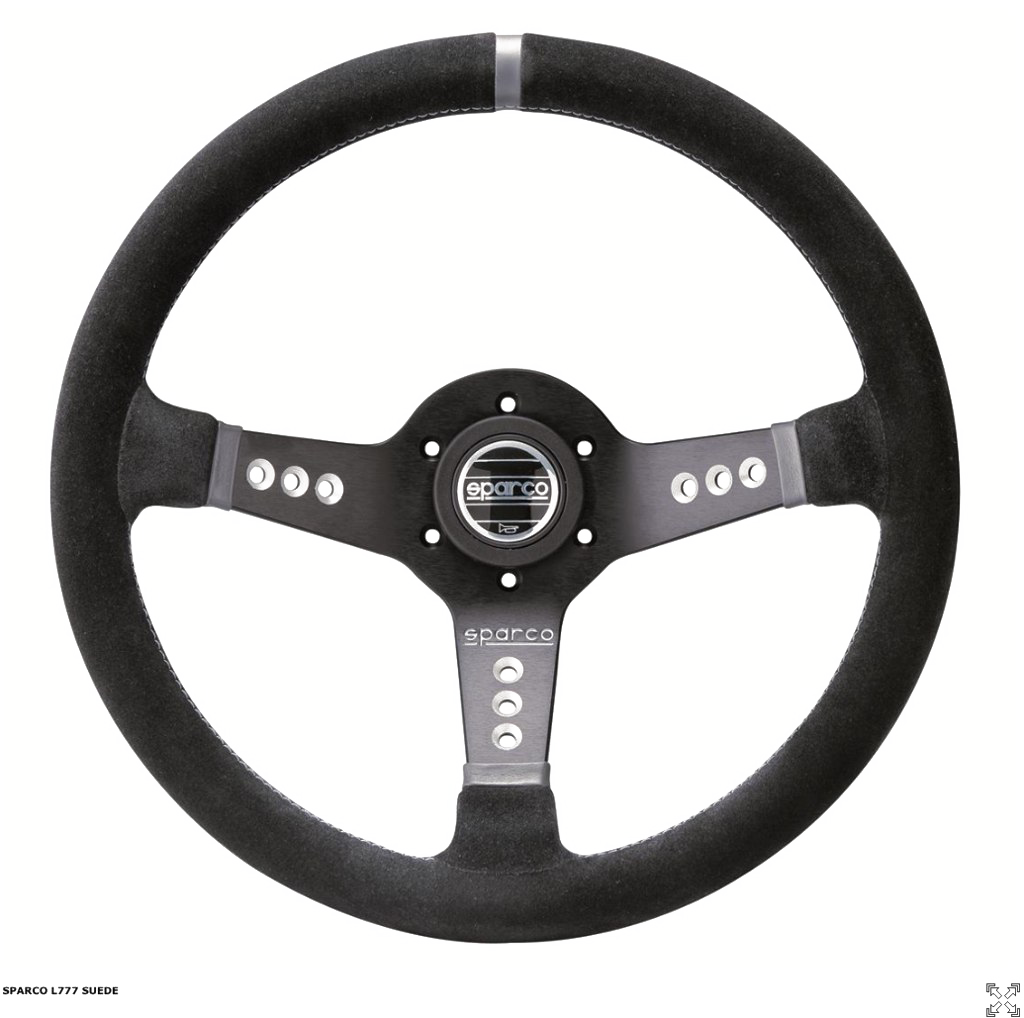 Sparco Steering Wheel Product Image PNG