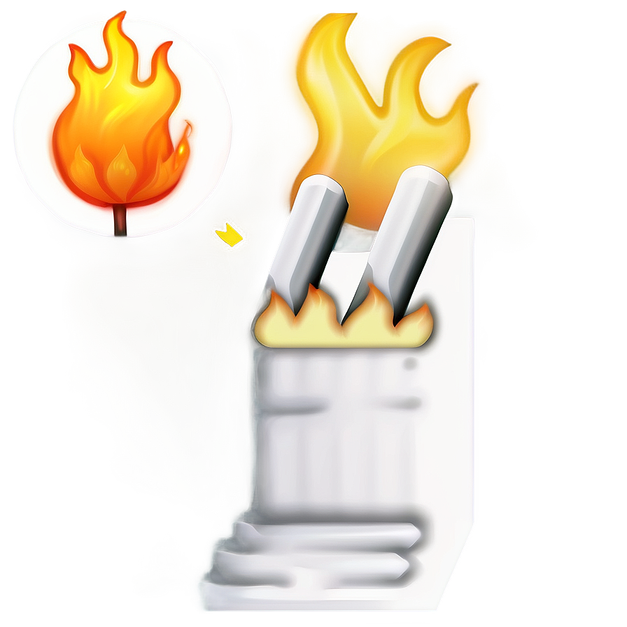 Spark Fire Emoji Drawing Png Gjy92 PNG