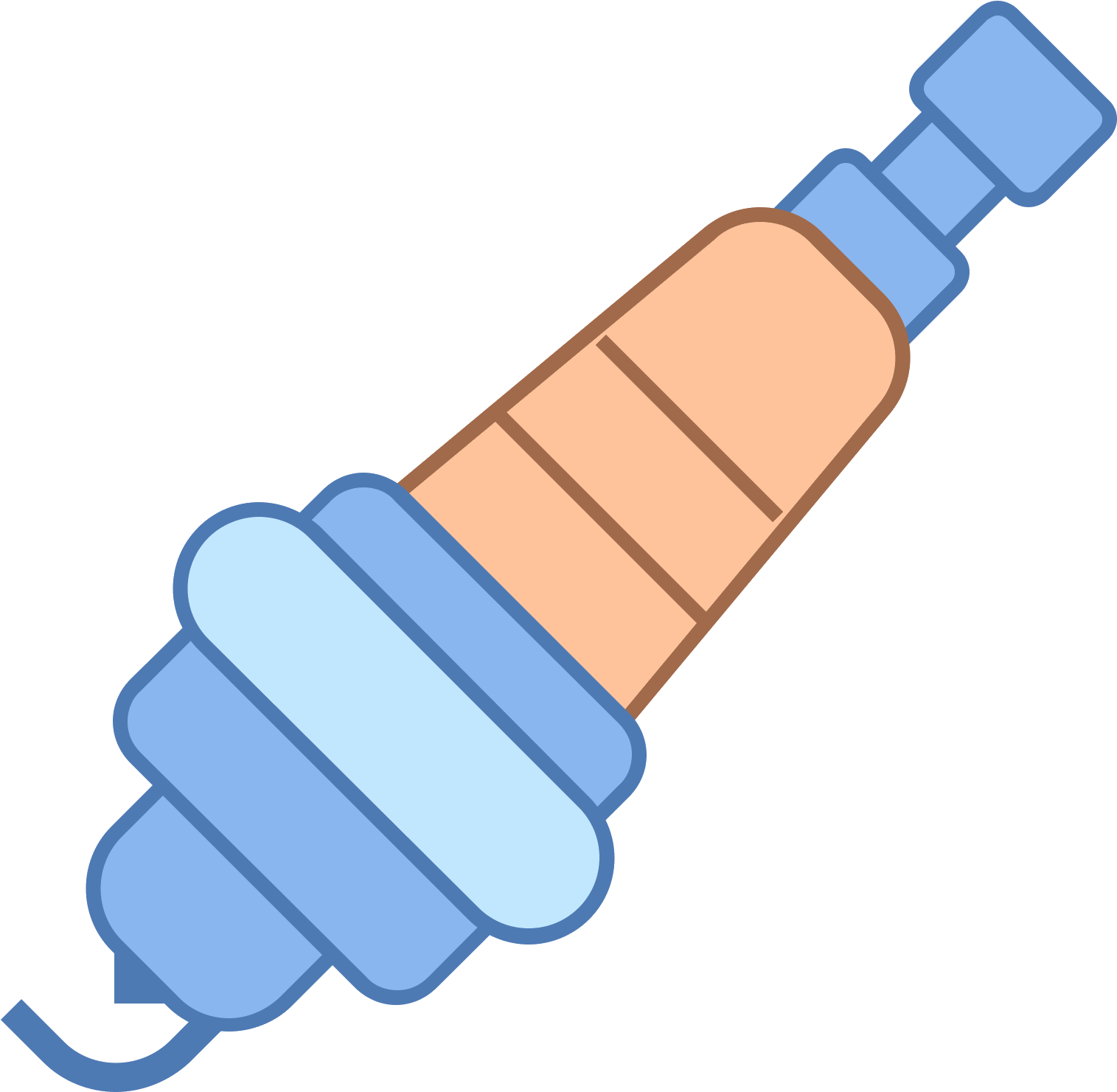 Spark Plug Graphic PNG
