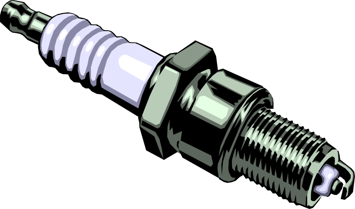 Spark Plug Illustration PNG