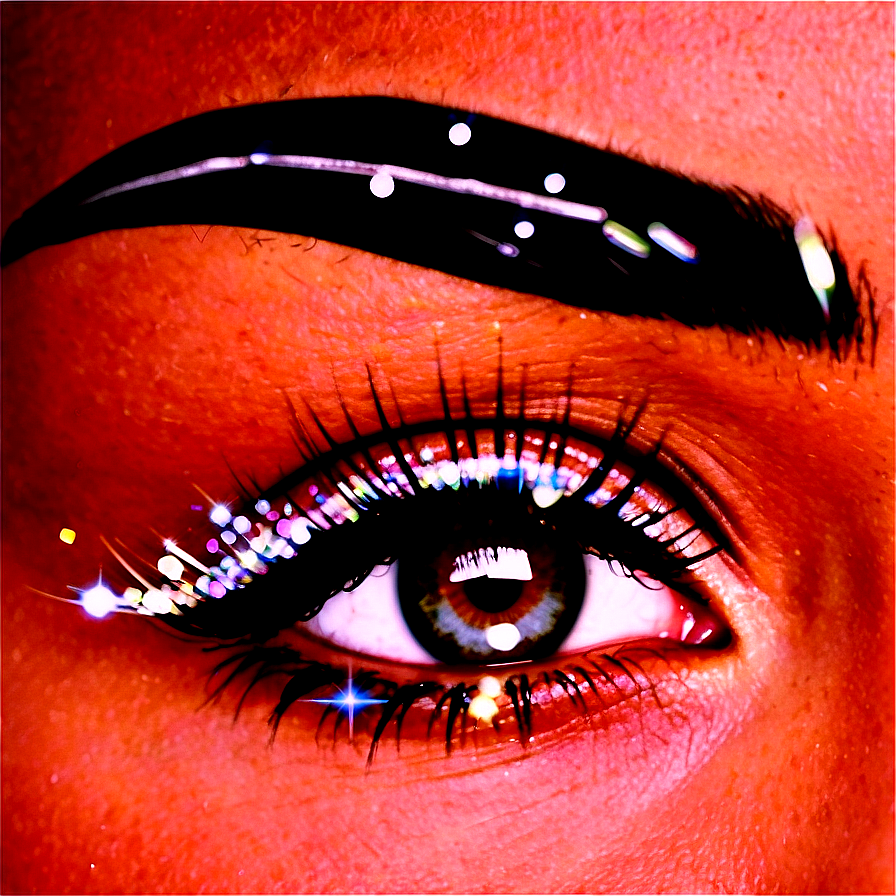 Sparkle Accent Lashes Png 05252024 PNG