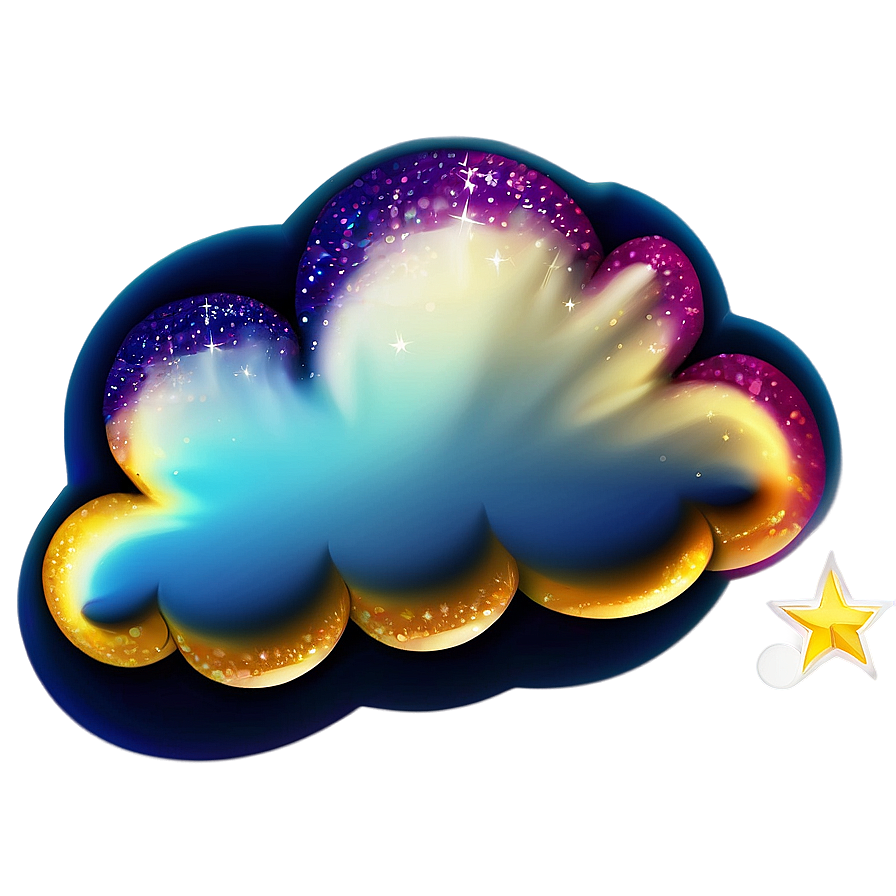 Download Sparkle Cloud Emoji Png 05252024 | Wallpapers.com