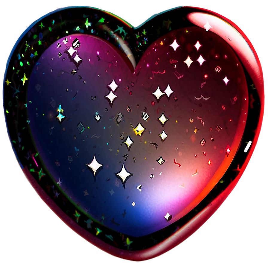 Sparkle Heart Png Jqv23 PNG