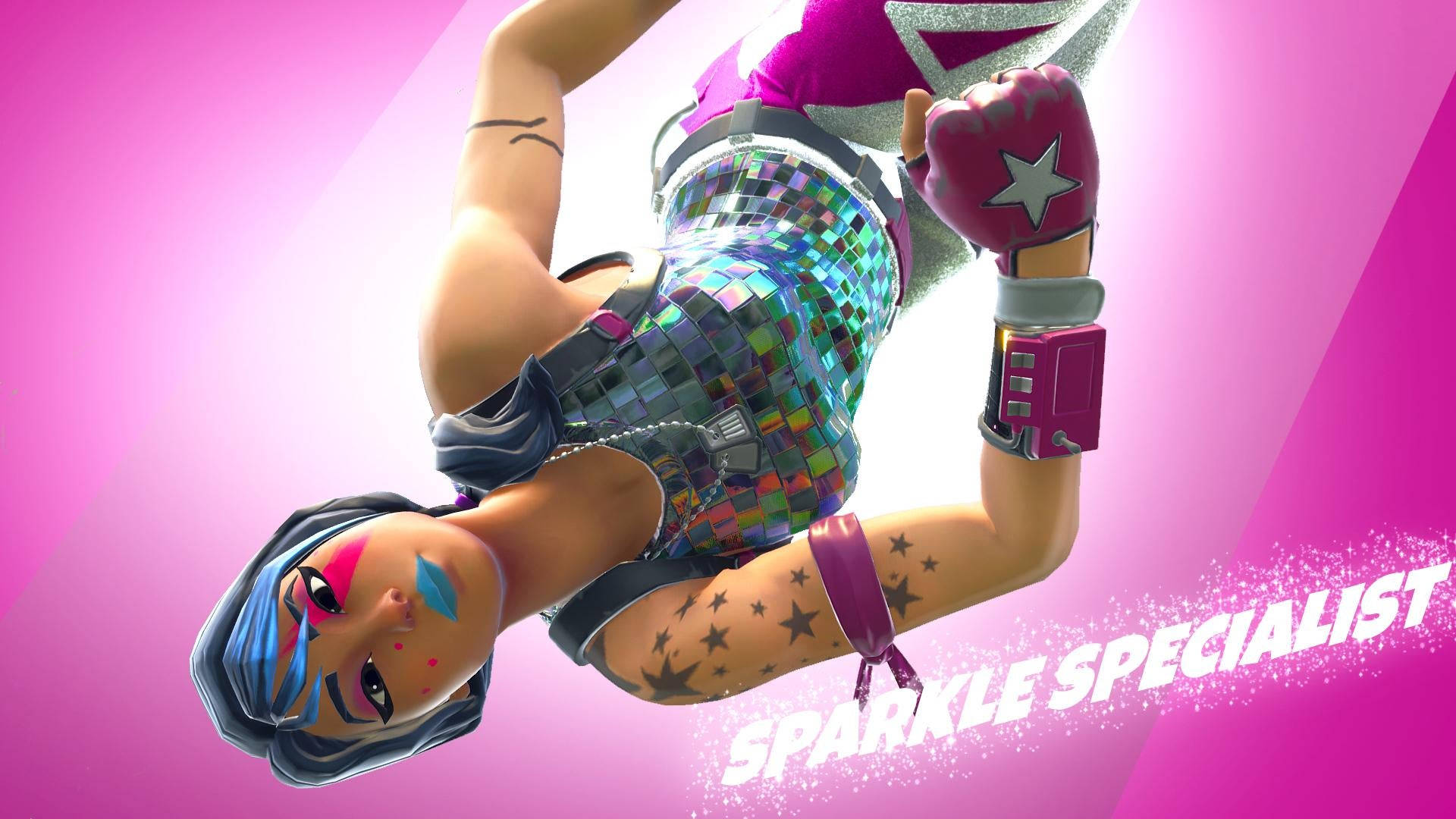 Get ready for the ultimate glow-up with Sparkle Specialist Outfit Wallpaper