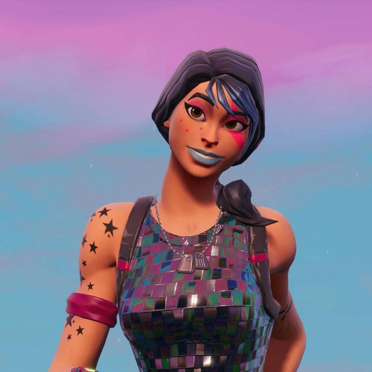 Jump into the world of Fortnite with a unique look from Sparkle Specialist! Wallpaper