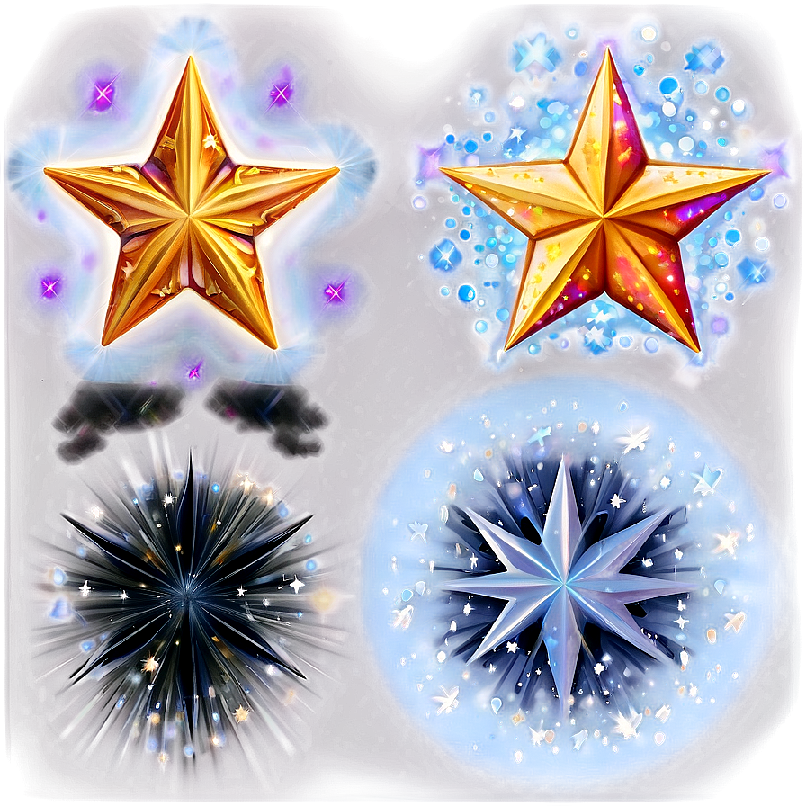 Sparkle Star Element Png 06212024 PNG